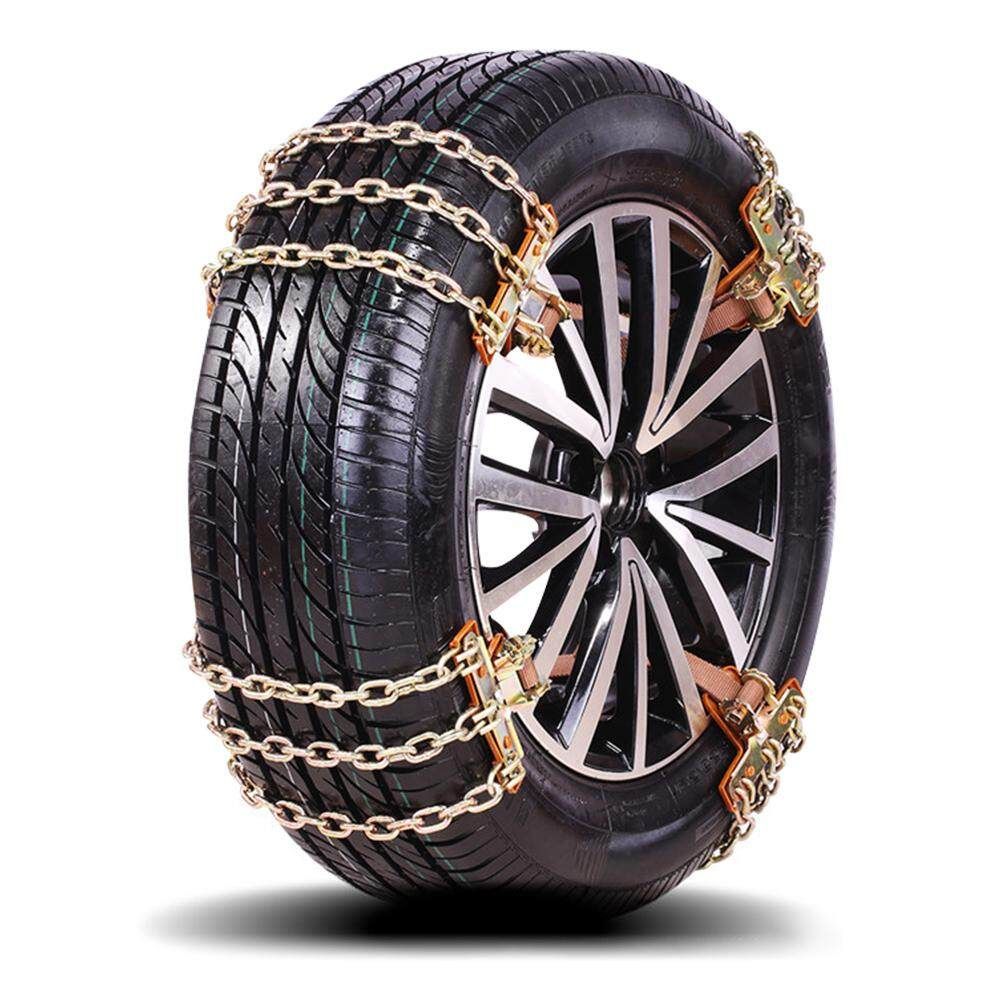 1/3PCS Durable Steel Car Truck Balance Anti-skid Snow Ice Mud Tire Chain Size S