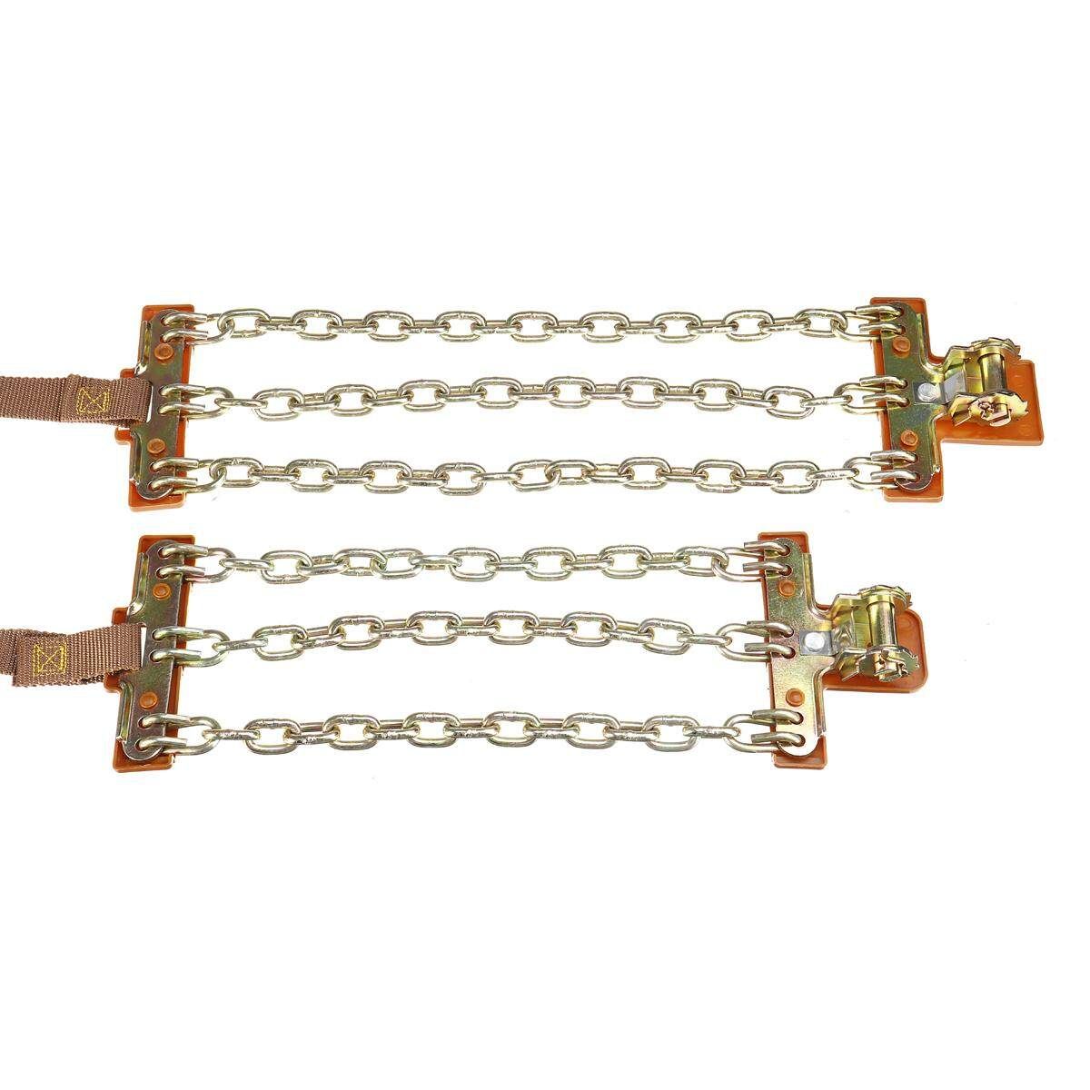 1/3PCS Durable Steel Car Truck Balance Anti-skid Snow Ice Mud Tire Chain Size S