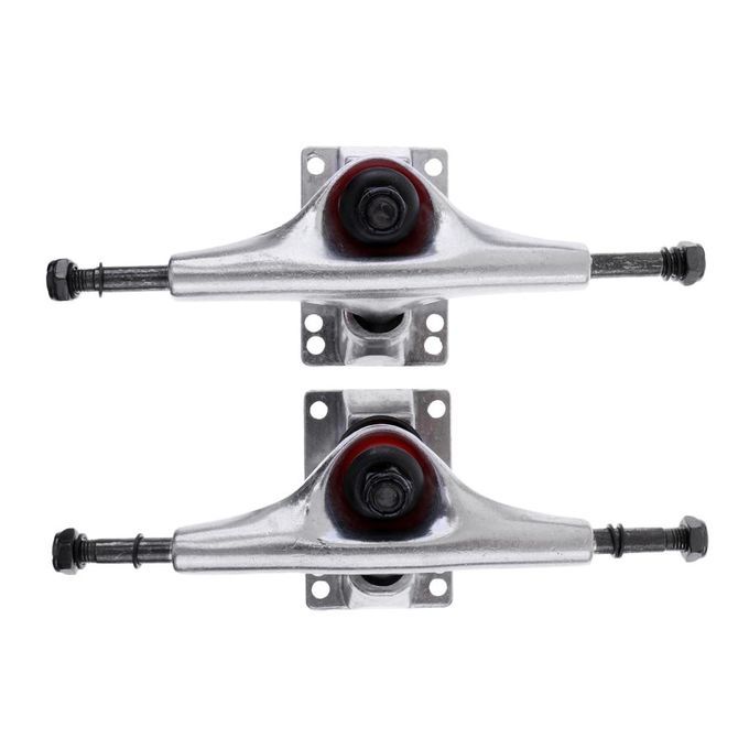 Lightweight Aluminium 5" Skateboard Trucks With ABEC Bearings & Grip
