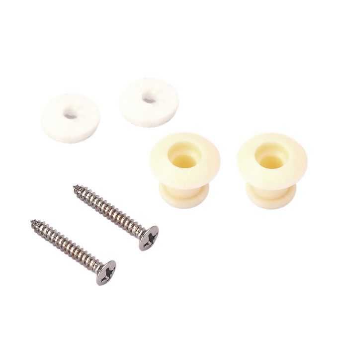 1 Set ABS Plastic Guitar Strap Lock Straplock For Acoustic Electric