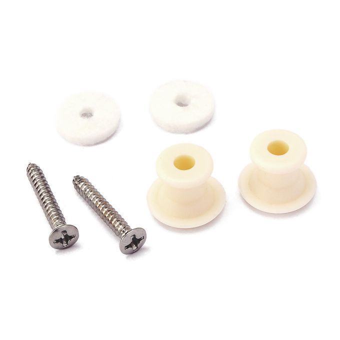 1 Set ABS Plastic Guitar Strap Lock Straplock For Acoustic Electric