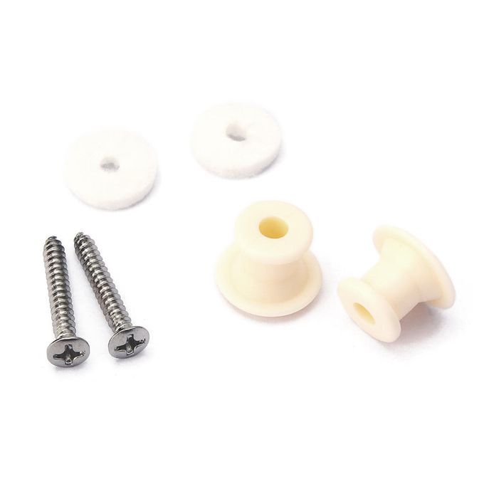 1 Set ABS Plastic Guitar Strap Lock Straplock For Acoustic Electric