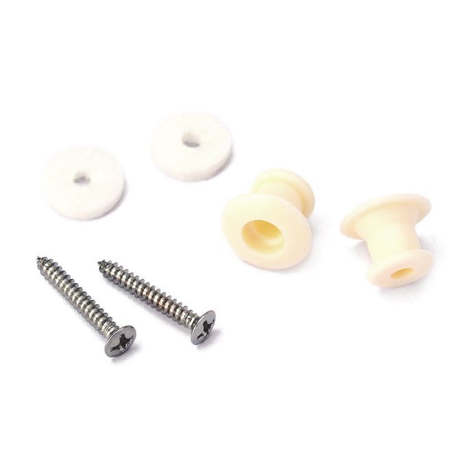 1 Set ABS Plastic Guitar Strap Lock Straplock For Acoustic Electric