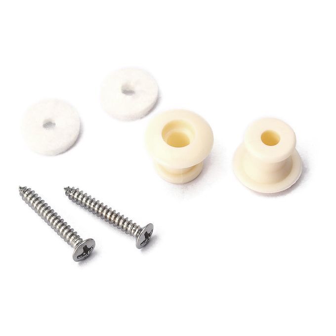 1 Set ABS Plastic Guitar Strap Lock Straplock For Acoustic Electric