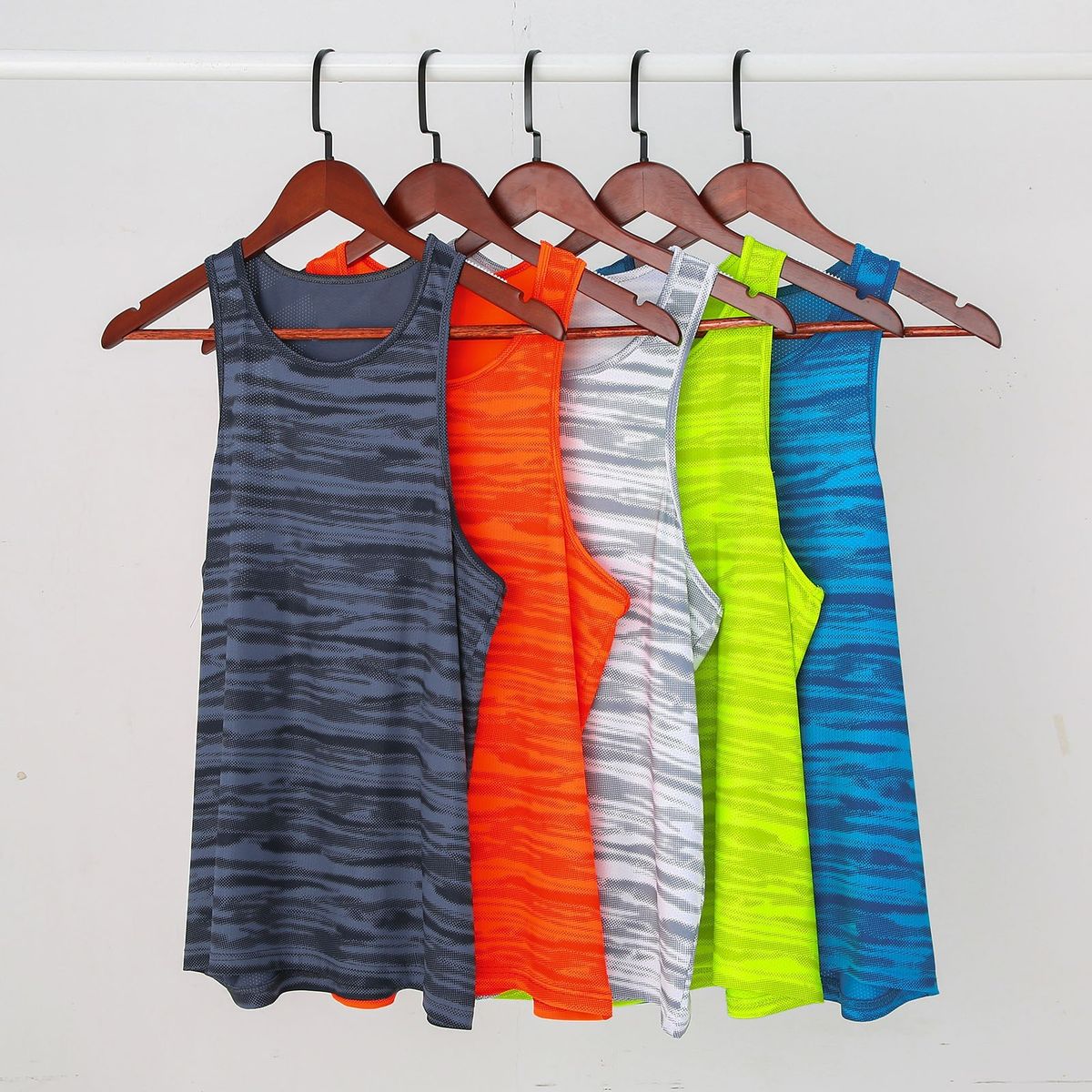 Men Sports Tank Top Sleeveless Loose Fit Quick-dry