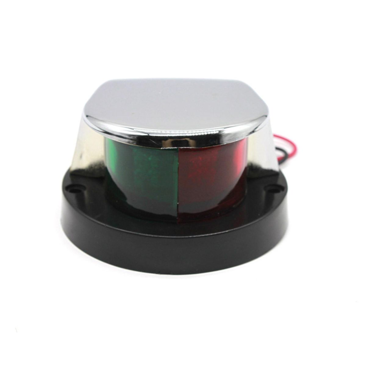Bow Indicator Light Red Green Signal Navigation Light Silver