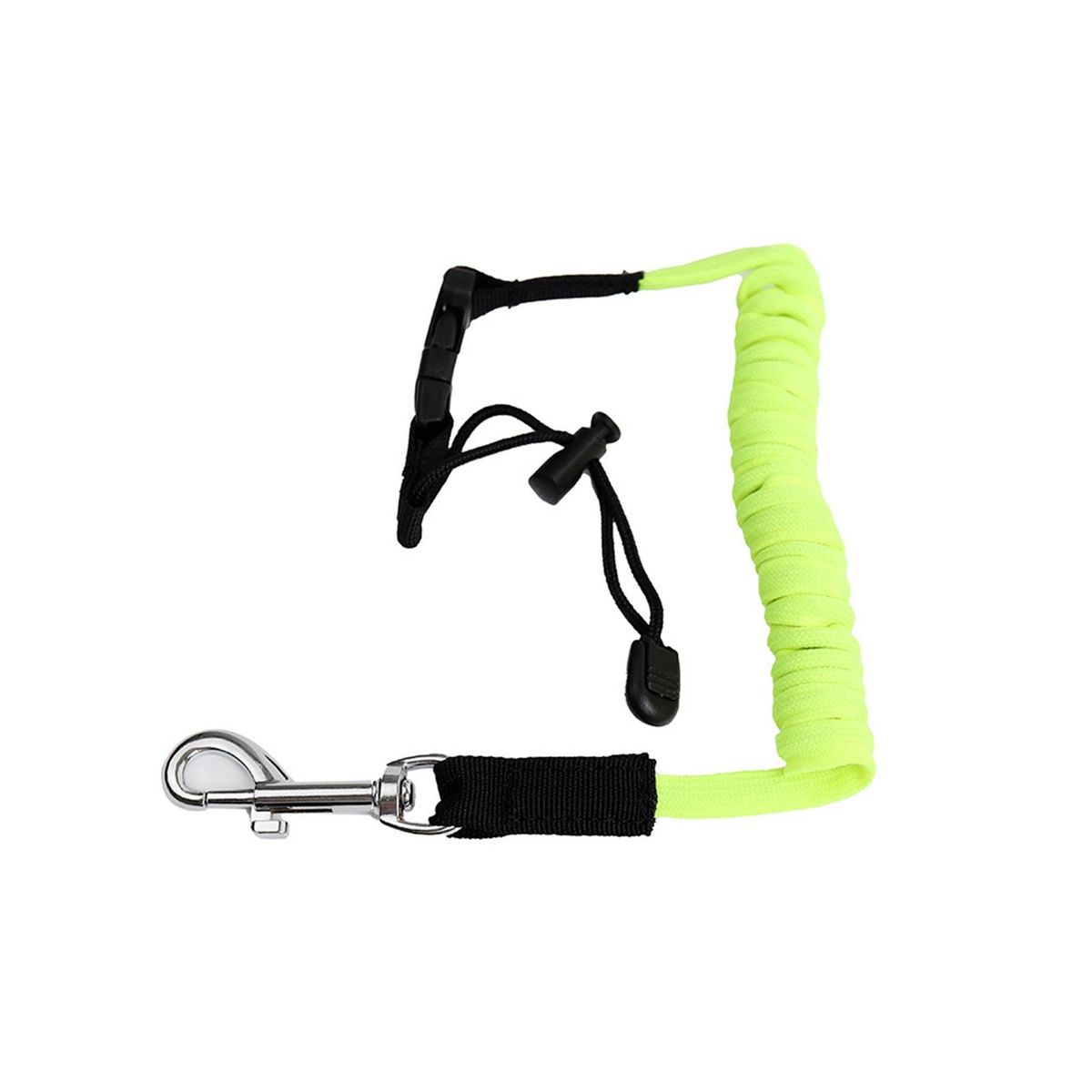 Fishing Rod Tie Rope Surfboard Ankle Paddle Leash Yellow Green
