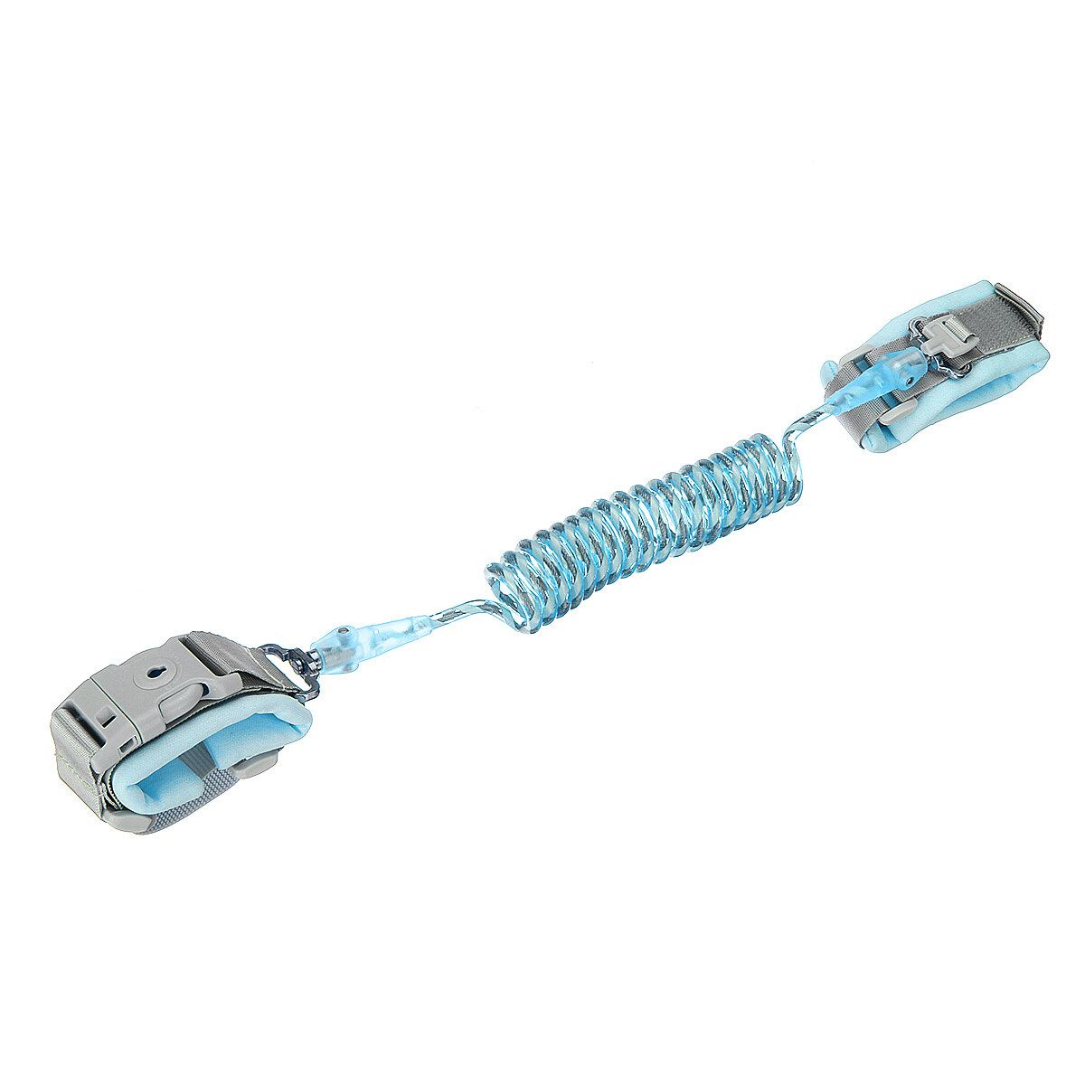 Adjustable Kids Safety Harness Child Wrist Leash Anti-lost Link Children Belt Walking Assistant Baby Walker Wristband Blue Reflective 1.5m