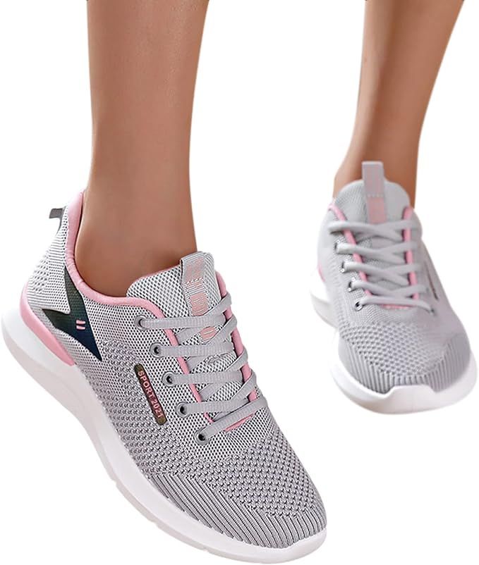 Women's Shoes Breathable Mesh Sneakers Comfortable Casual Running Shoes