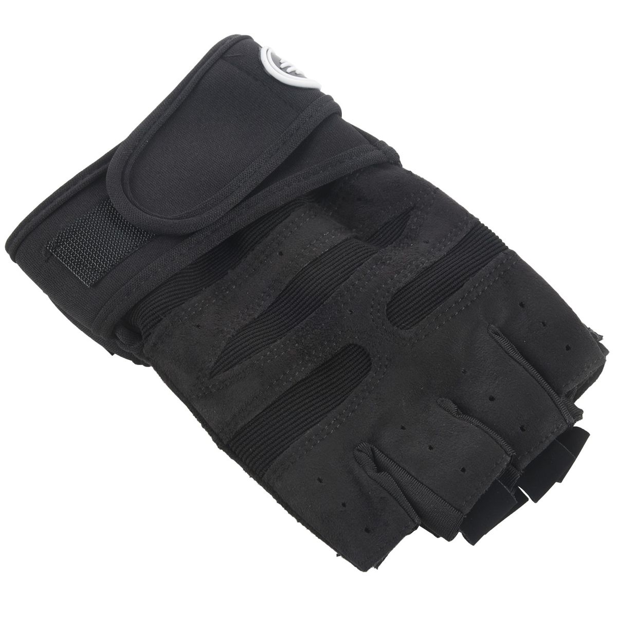 Men Half Finger Bicycle Gloves Anti-Skid Soft Black