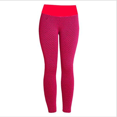 Plus Size Tik Tok Tiktok Honeycomb Bubble Textured High Waist Hip Lift Tights Fitness Sports Yoga Pants For Women(#green)