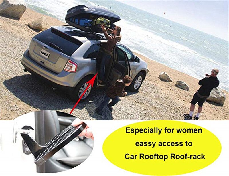 New Car Step Vehicle Folding Ladder For Jeep SUV Car Easy Access To Car Rooftop