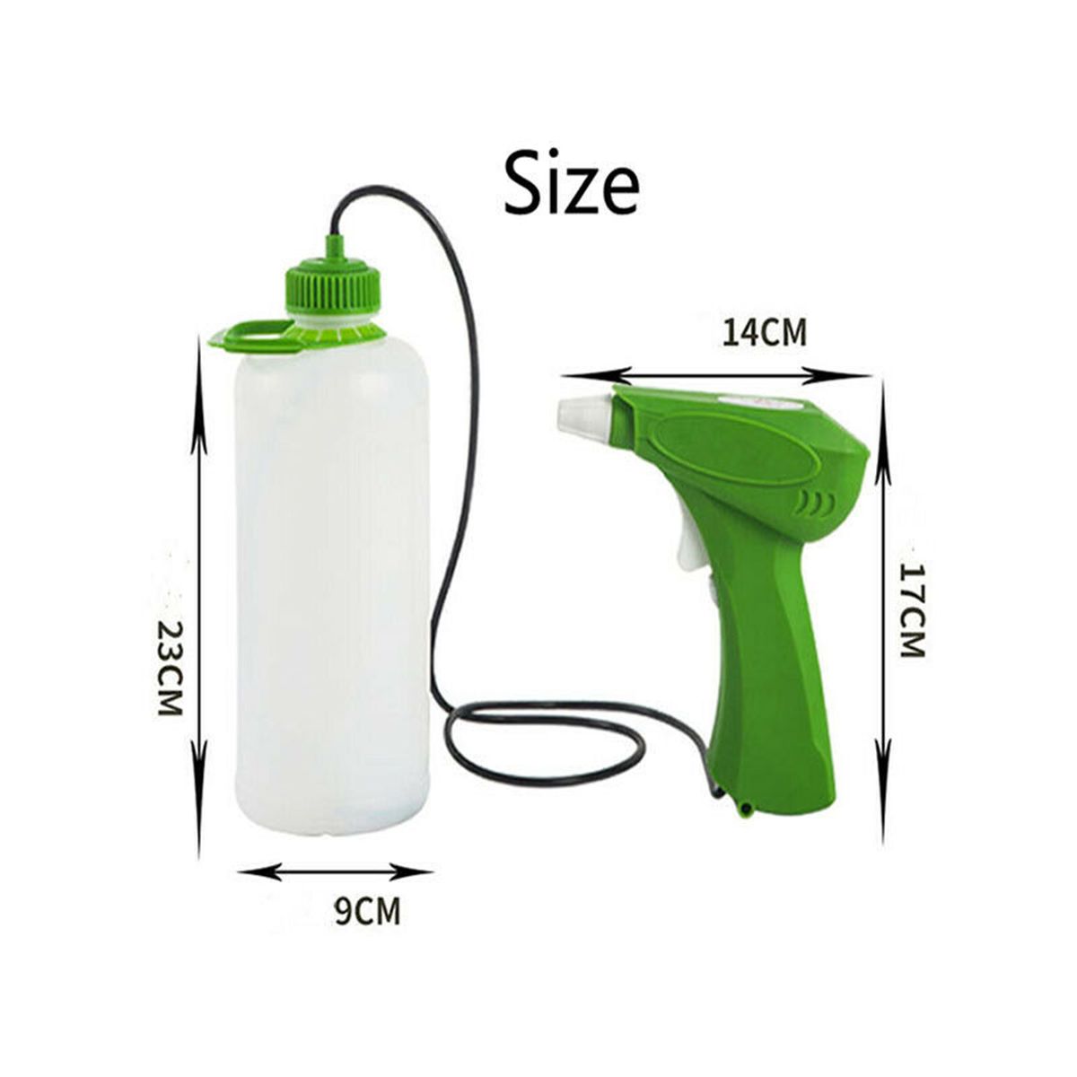 Mini Electric Handheld Sprayer With 1L Bottle Automatic