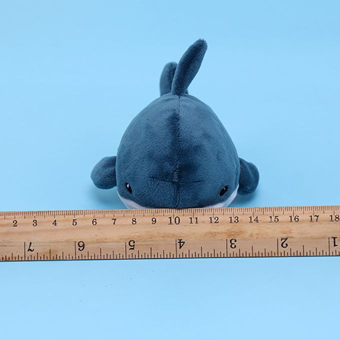 Key Holder Soft Cartoon Shark Shape Plush Creative Hanging-