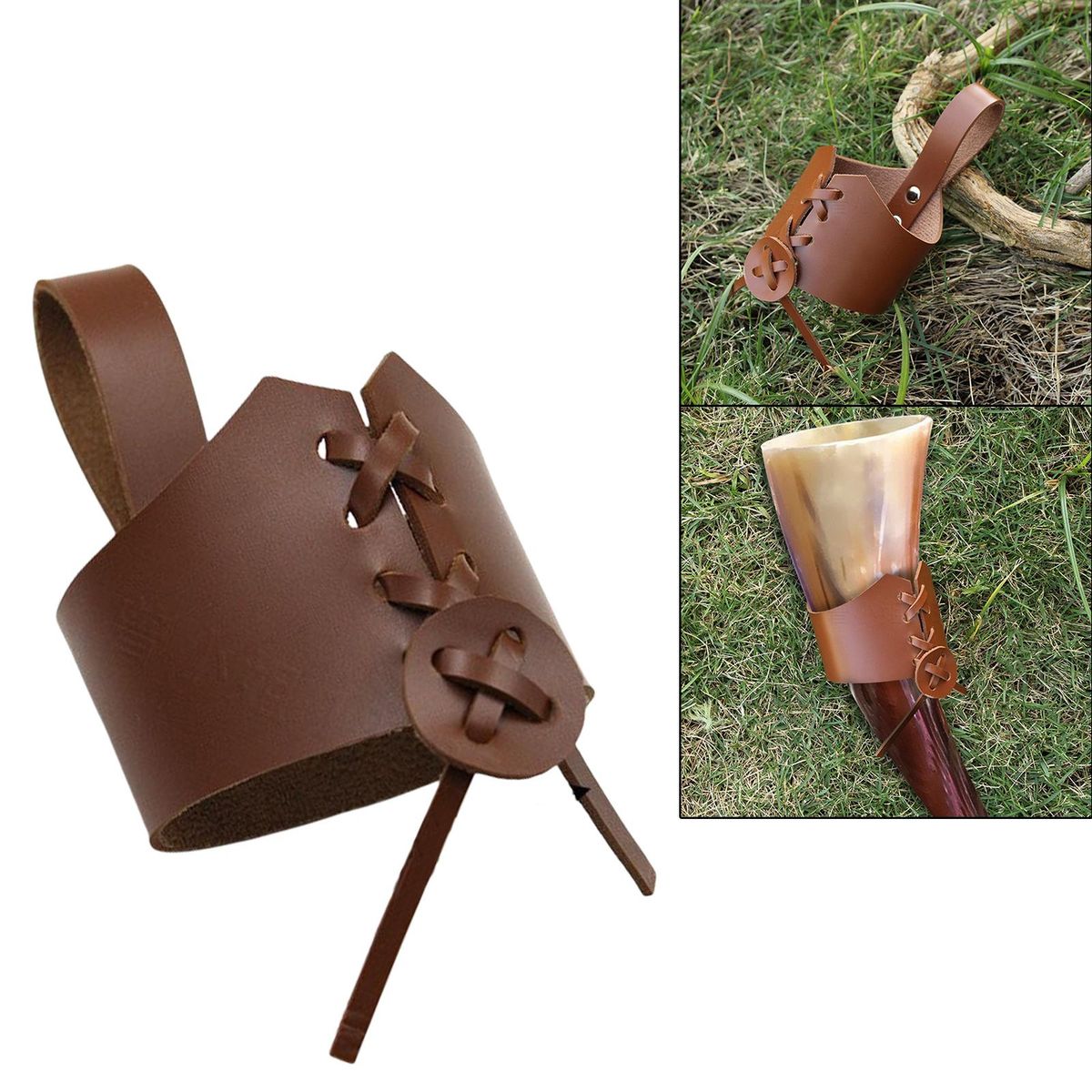 Mug Holder Leather Ox  Cup Sleeve