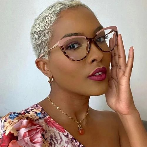 Classic Ladies Anti Blue Light Female Cat Eye Glasses