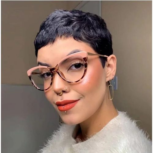 Classic Ladies Anti Blue Light Female Cat Eye Glasses