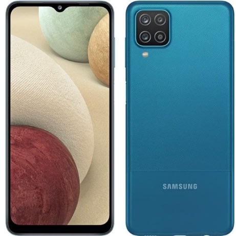 Galaxy A12 - 6.5'' - 128GB ROM - 4GB RAM - Dual Sim - 4G LTE - 48MP - 5000mAh - Fingerprint - Blue
