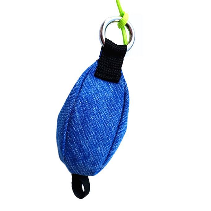 Durable   12 . 3   Oz   Throw   Weight   Bag   For   Tree   Blue