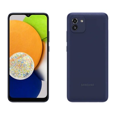 Galaxy A03 - 6.5"HD+ - 64GB ROM - 4GB RAM - 48MP - Dual SIM - 4G LTE - 5000mAh - Blue