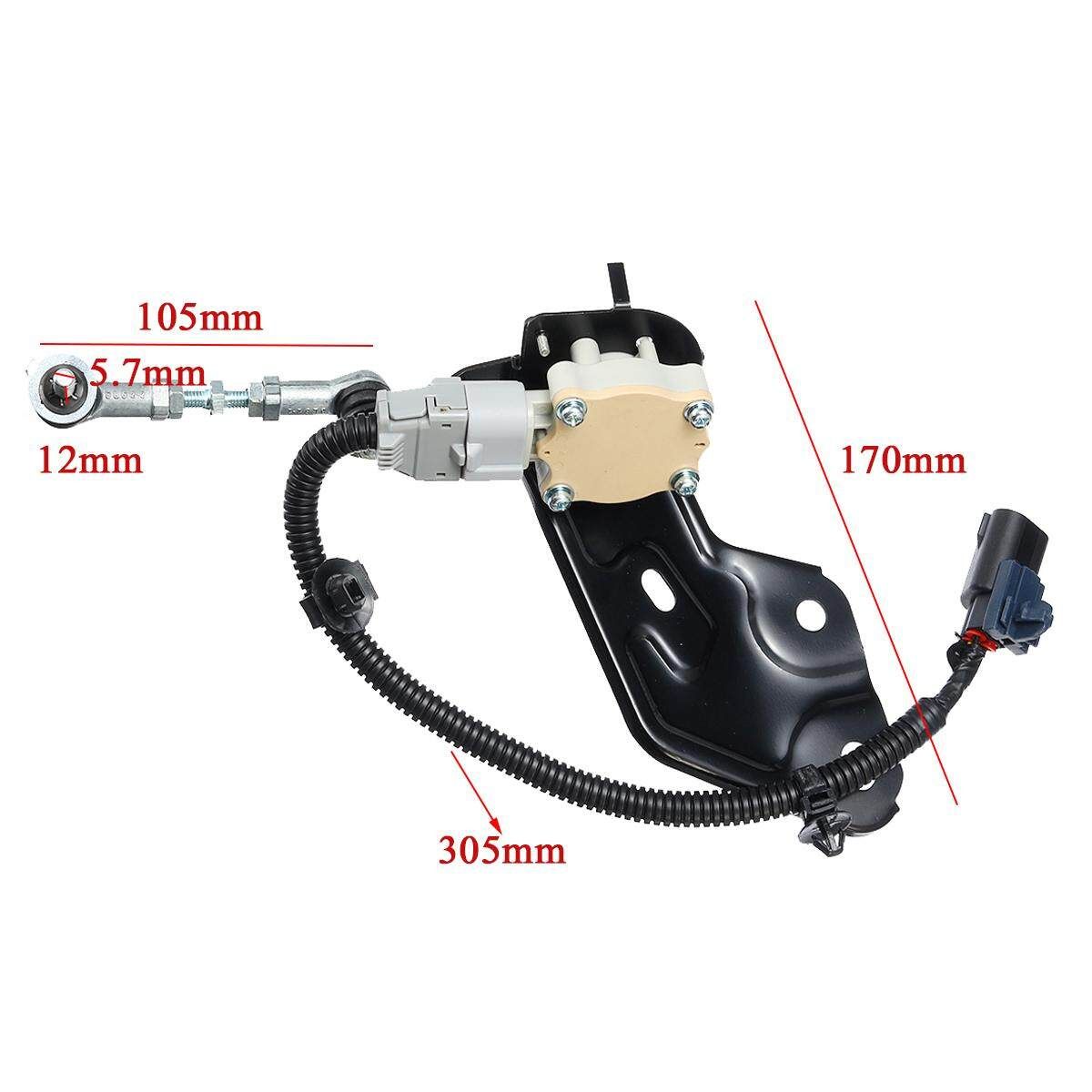 1 Pair New Suspension Ride Height Sensor Rear Left & Right For 2003-2009 Lexus GX470 (Right+Left）