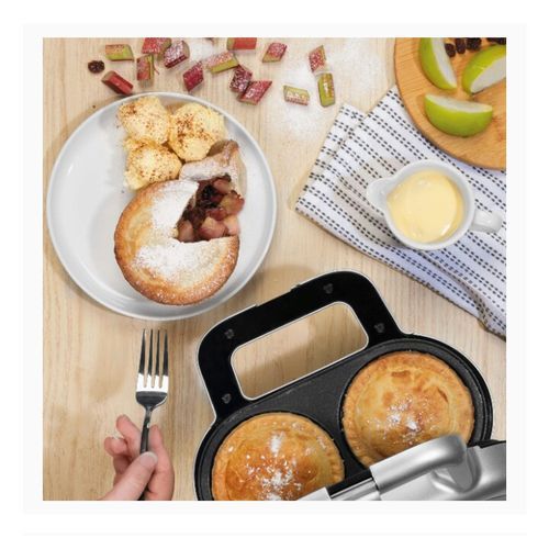 Double Deep Fill Non-stick  Pie Maker - 900W