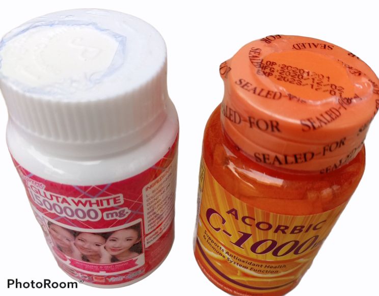 Whiten Pill 15000mg & Acorbic Vitamin 100mg