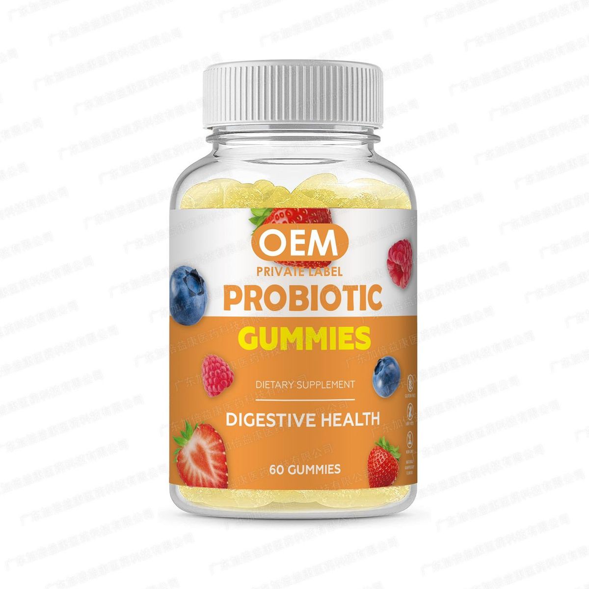 Probiotic Gummies Supplement - Helps For Easy Digestion