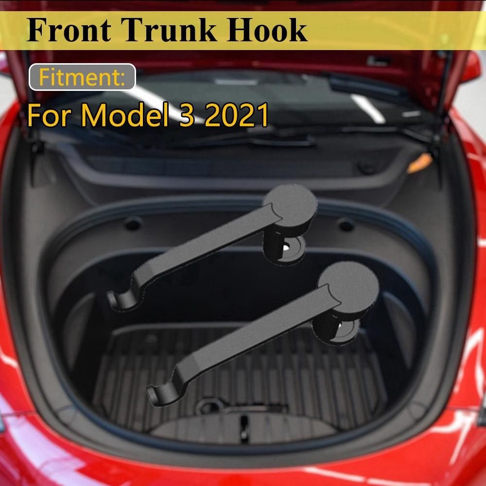 for Tesla Model 3 2021 Front Trunk Hook Trunk Grocery Bag