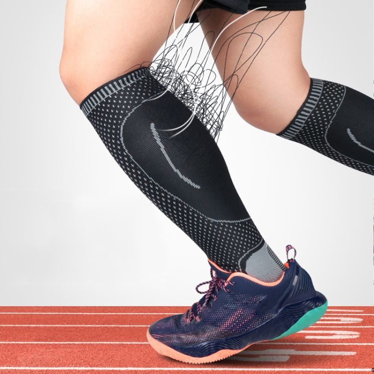 A Pair Long Protective Gear, Specification: M (Black Red)