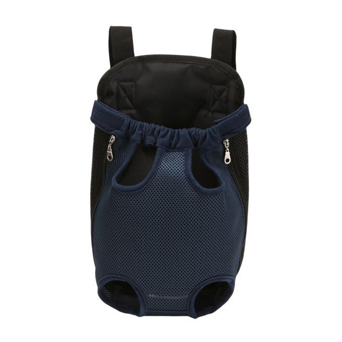 Pet Bag Yorkie Papillon Chihuahua Maltese M Navy Blue