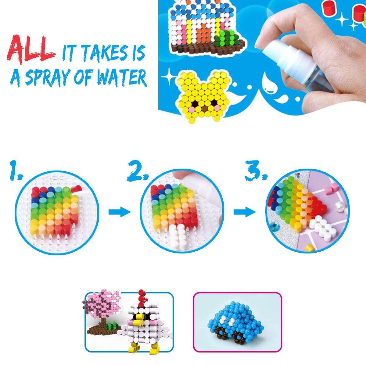 Magical Water Mist Magic Beads Handmade Educational Toys DIY Water Mist Magic Beads Water Sticky Beads Beans Sticky A002 [means Of Transport]