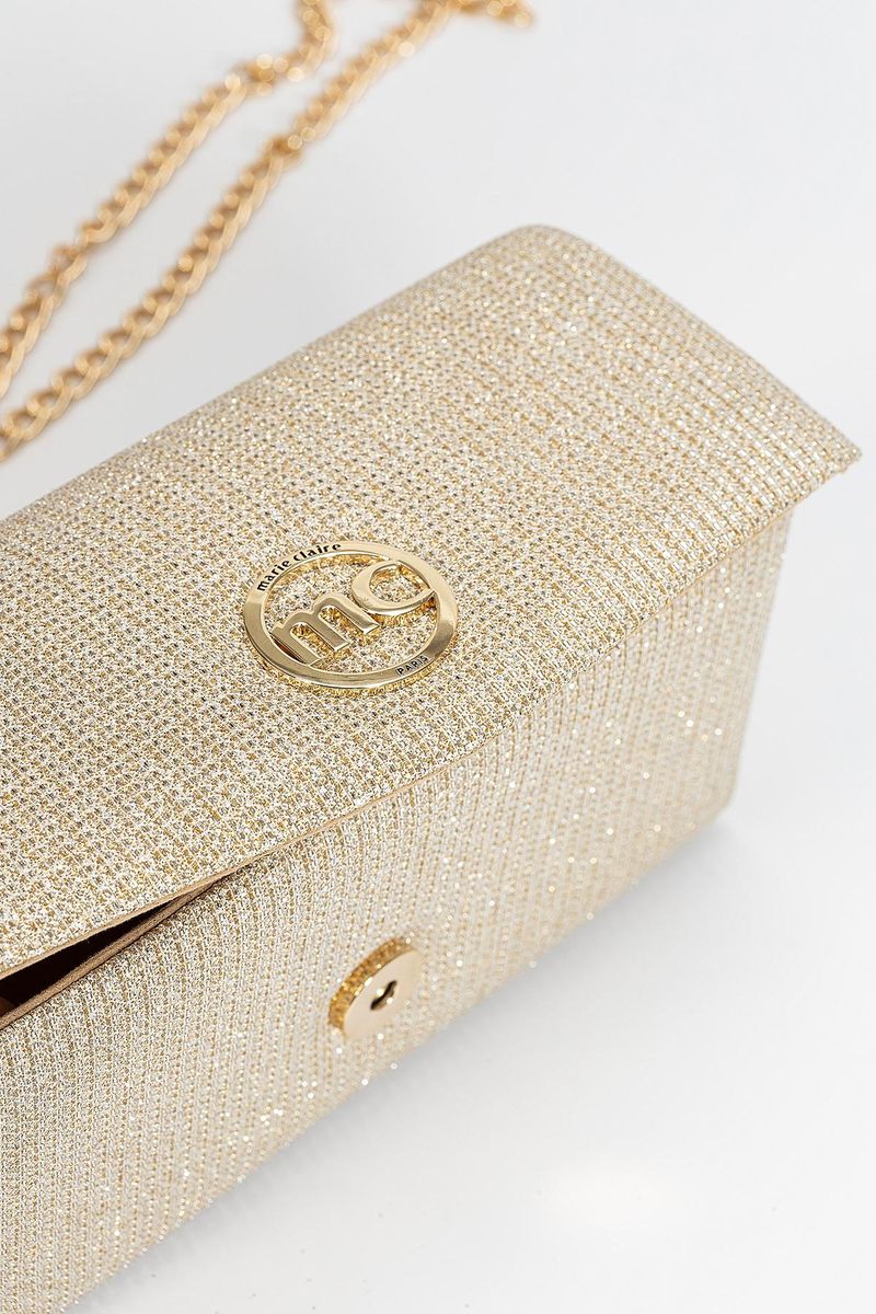 Marie Claire Gold Woman Evening Bag Visenla MC222116589