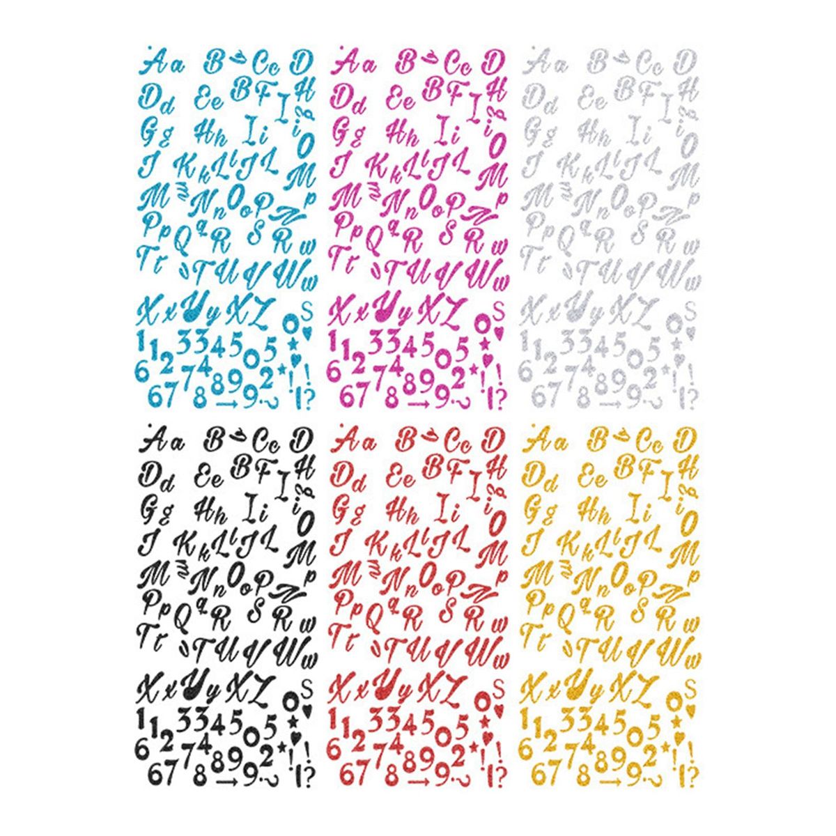 Stickers Alphabet Letter Stickers Labels Tapes Letters 2