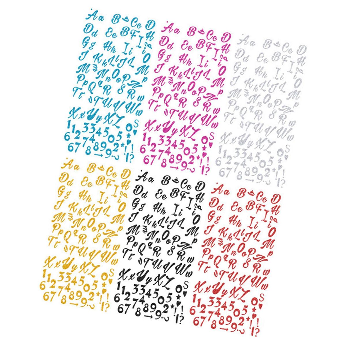 Stickers Alphabet Letter Stickers Labels Tapes Letters 2