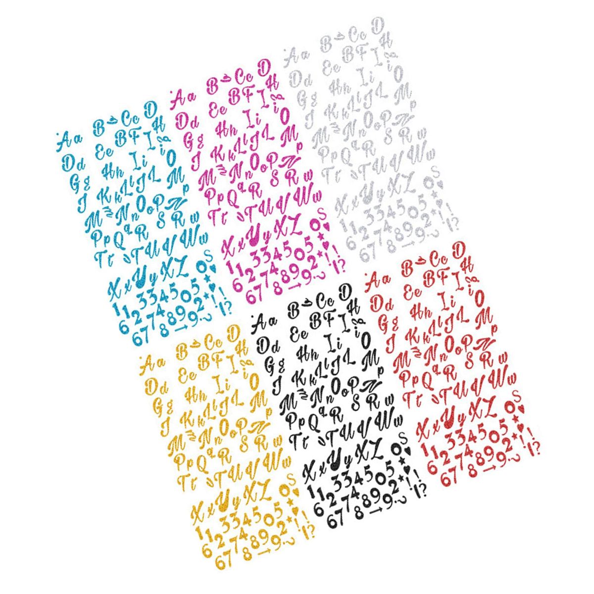 Stickers Alphabet Letter Stickers Labels Tapes Letters 2