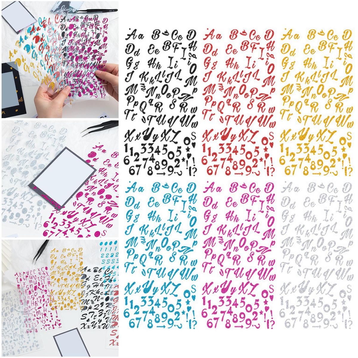 Stickers Alphabet Letter Stickers Labels Tapes Letters 2