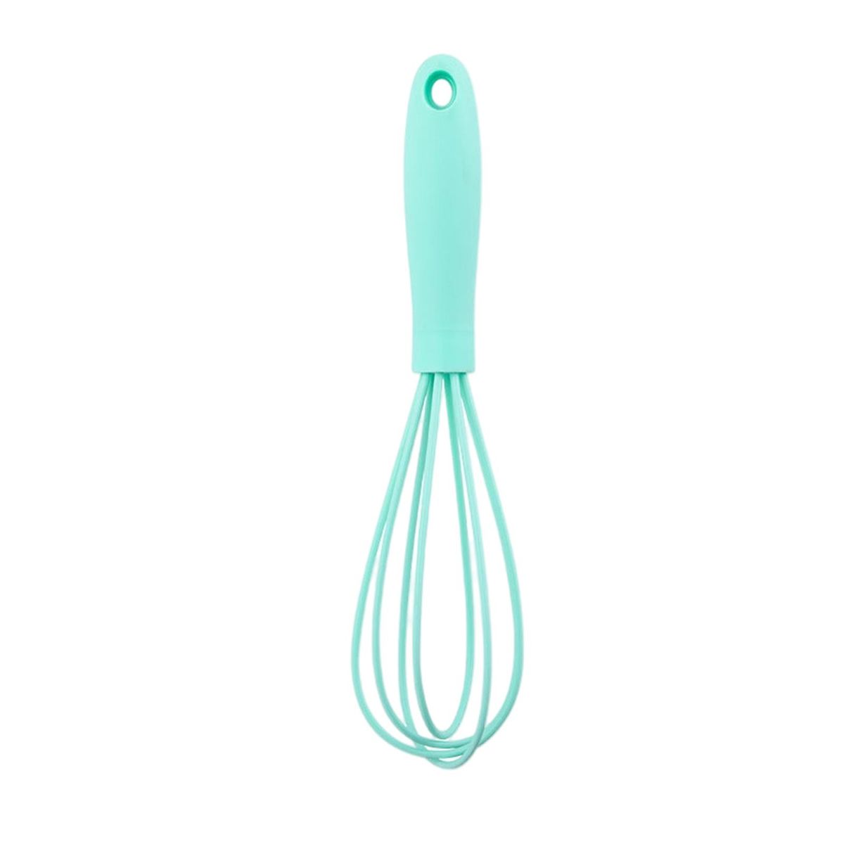 Silicone Whisk Cooking Non Scratch Small Cookware Green