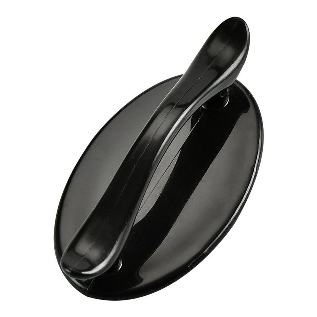 6pcs Plastic Cabinet Handle Solid Kitchen Cupboard Drawer Pull Black