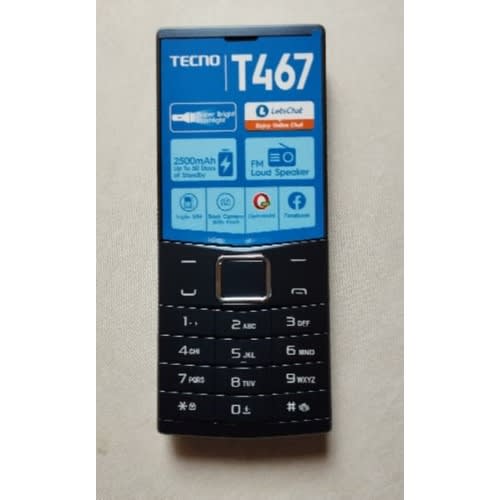 T467 - 2.4" - FM - 64MB ROM + 64MB RAM - 2500mAh - Operamini - Black