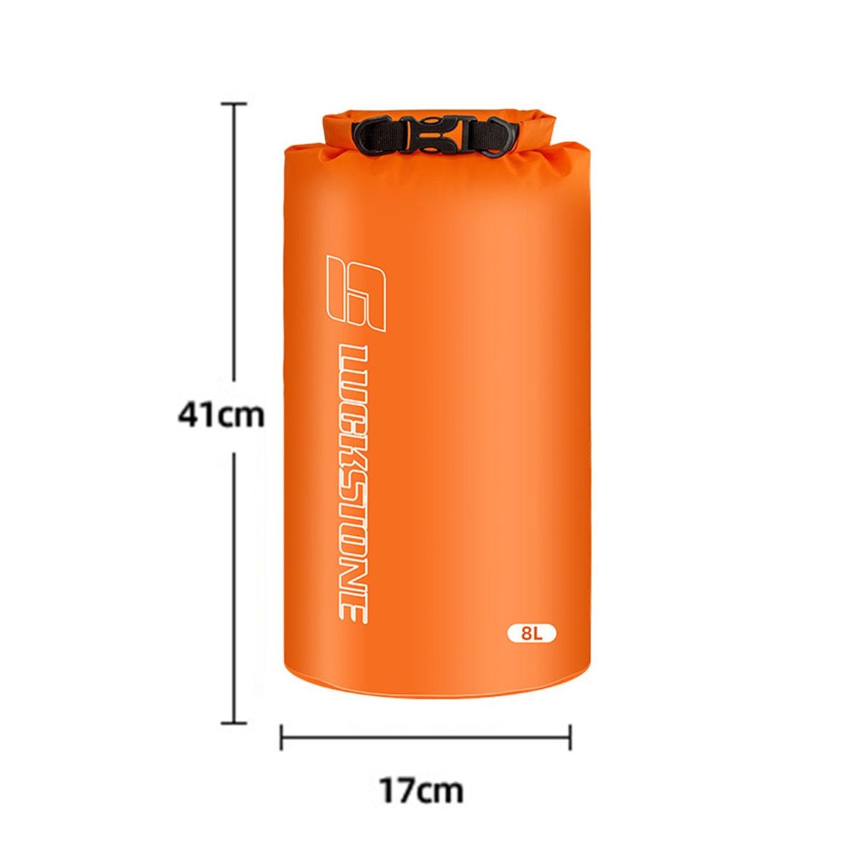 Boating Waterproof Bag Fitness Swimming Kayaking Phone Dry Sack Orange