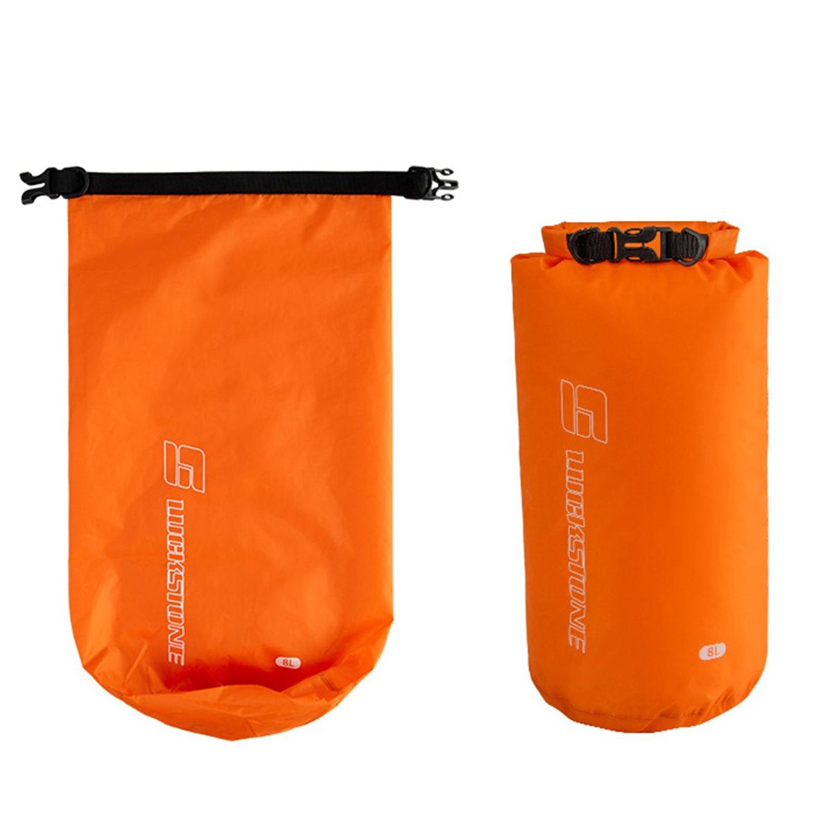 Boating Waterproof Bag Fitness Swimming Kayaking Phone Dry Sack Orange