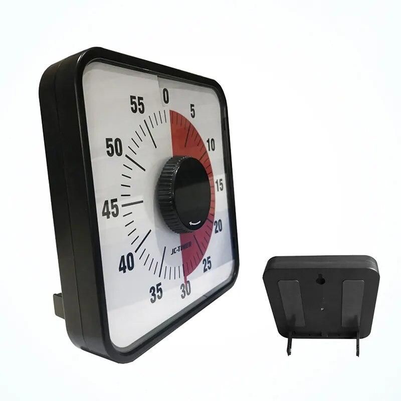 Kitchen Timer Stopwatch 60 Minutes Visual Timer  Timing Set Back Leg Stands Countdown Timer Countdown Student Classroom Timer