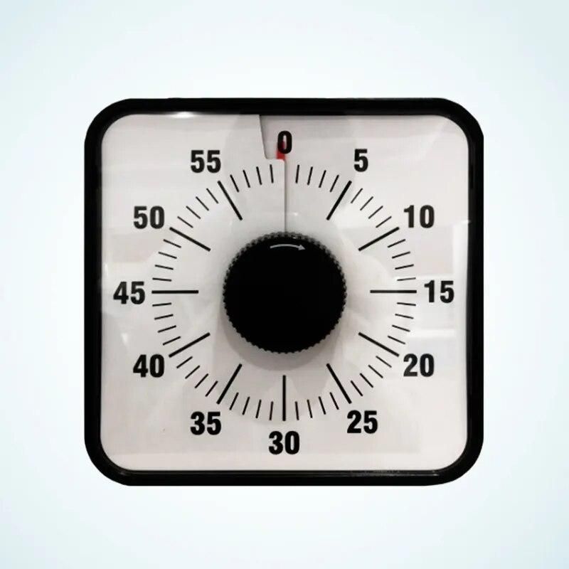 Kitchen Timer Stopwatch 60 Minutes Visual Timer  Timing Set Back Leg Stands Countdown Timer Countdown Student Classroom Timer