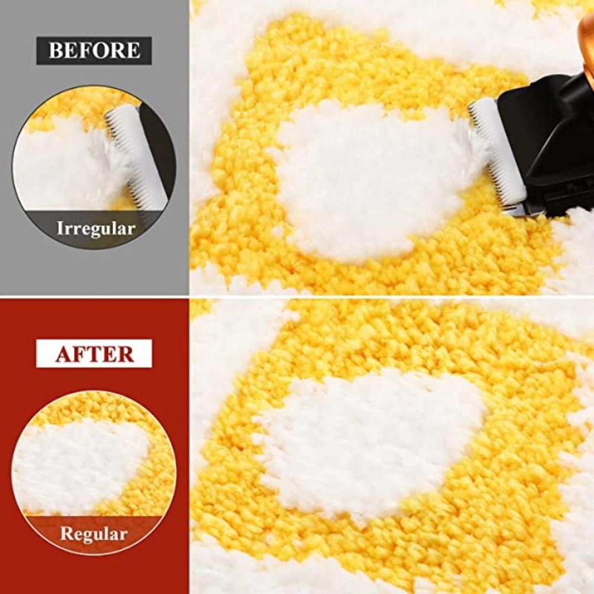 200W Rug Trimmer Machine Set DIY Scissors Carpet  Scissors for RugsCushionCarpet EU Plug