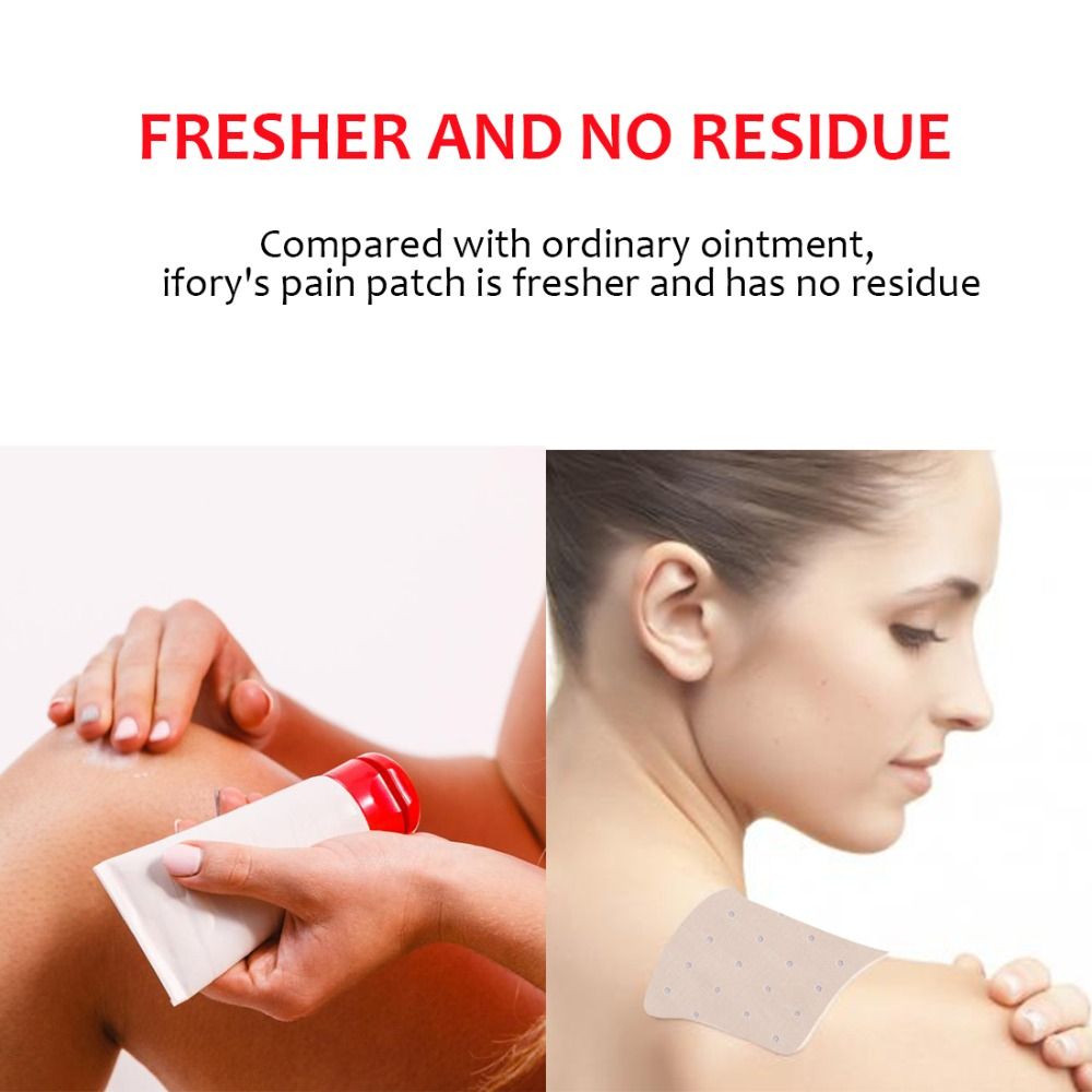 Relief Medicated Body Fresh 7X10cm Pain Plaster Menthol Relief Care Ifory Joint Mint Health Pieces/Lot Pain Massager 10 Patch