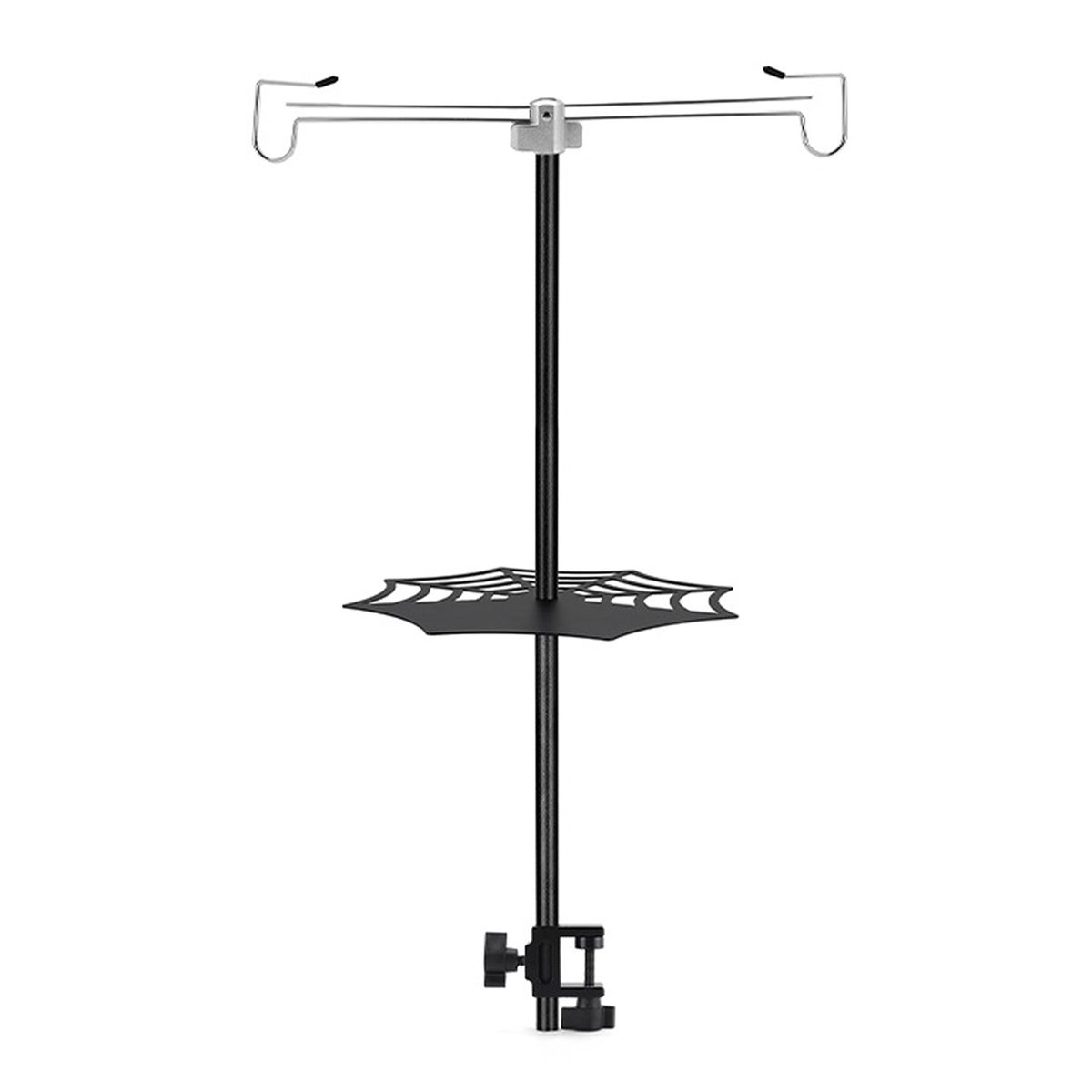 Aluminum Folding Light Stand Table Clamp   Ground Insert