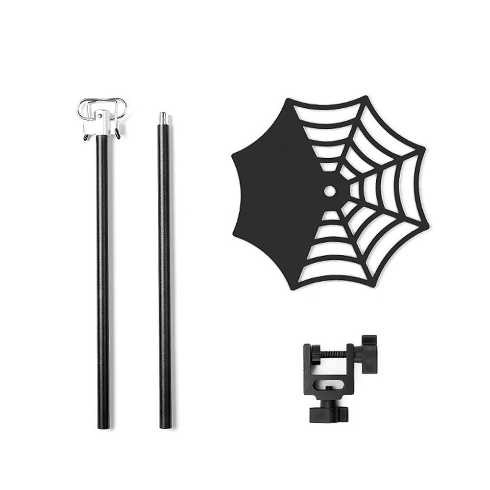 Aluminum Folding Light Stand Table Clamp   Ground Insert