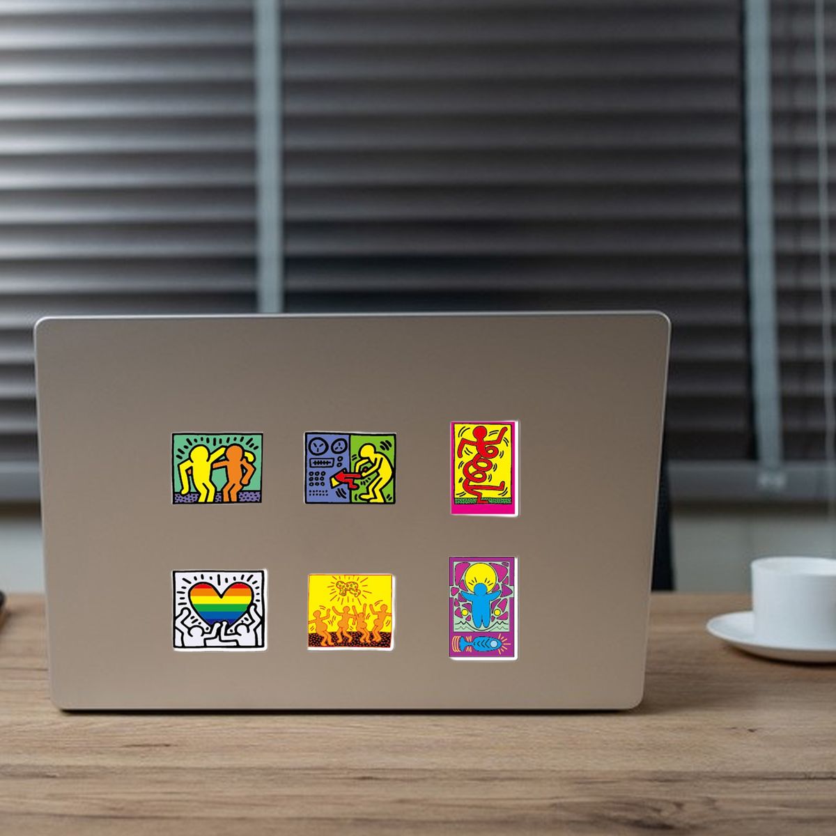 50PcsSet Guitar Stickers Street Art Stickers Laptop Mix Color