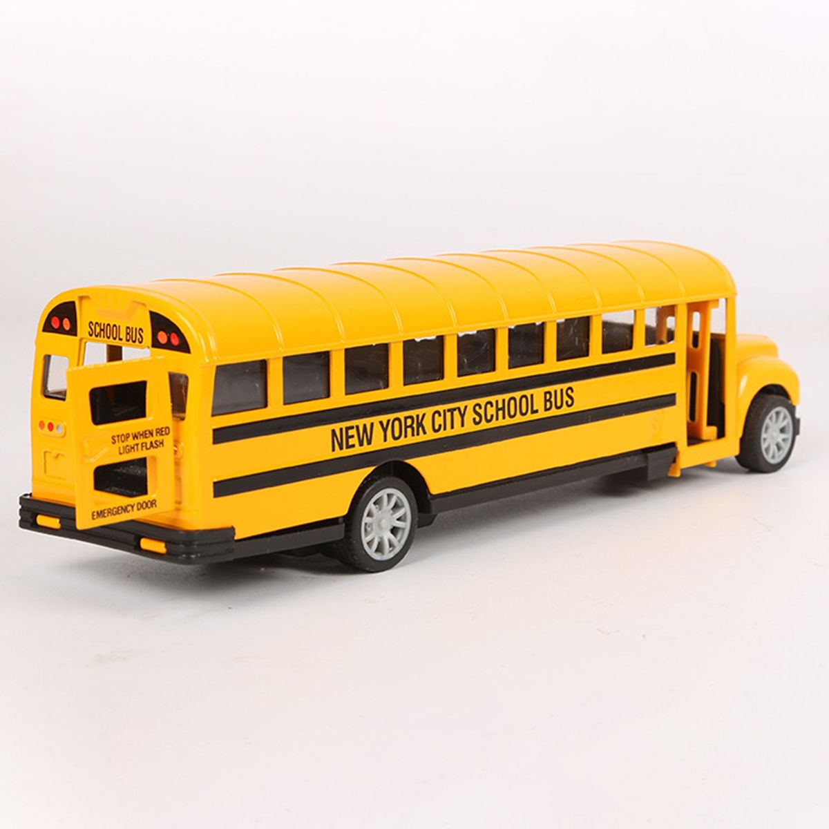 Car Model Long Nose Friction Powered School Bus Model